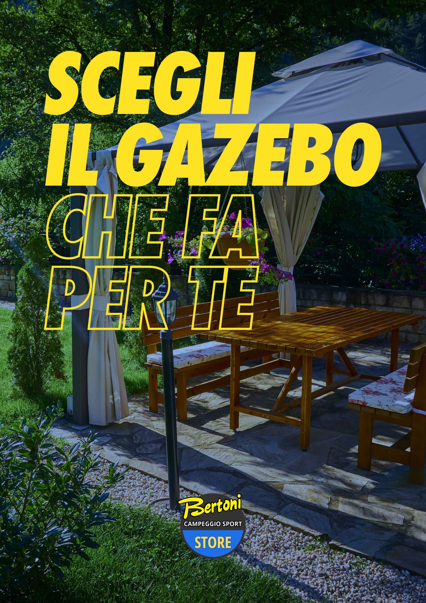 Scegli il gazebo